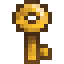 Petite clé dorée